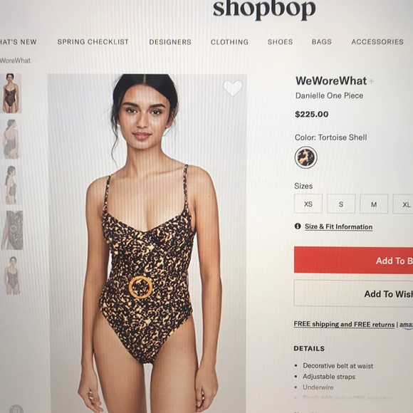 Onia We Wore What NWT Danielle One Piece Swim Suit - Picture 2 of 7